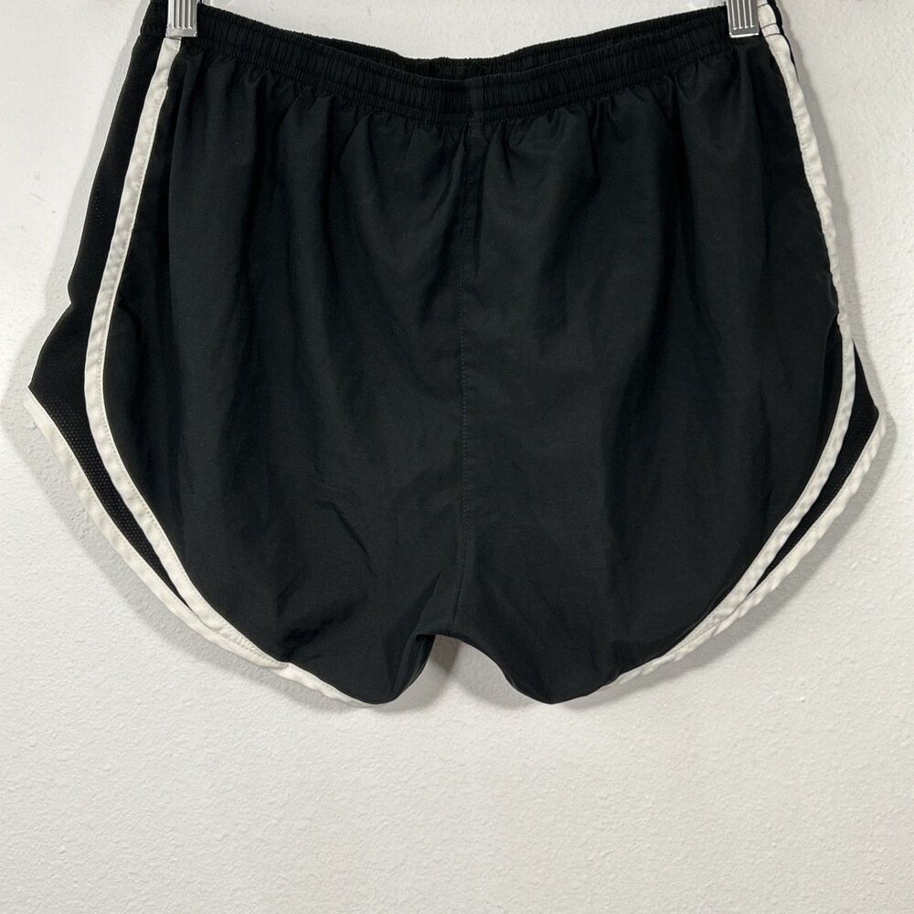Nike Dri Fit Shorts‎ Womens Large Black Tempo Running Activewear - Picture 3 of 7